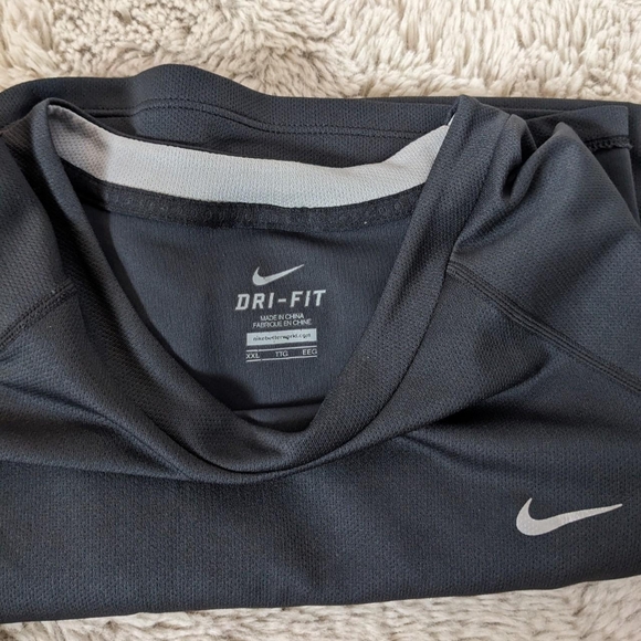 2/$25 Grey Nike Dri-Fit T-Shirt - Picture 5 of 5